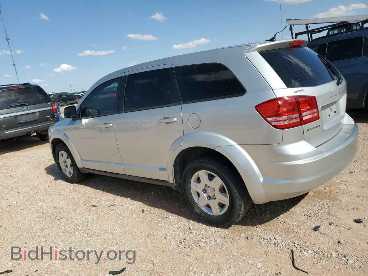 2012 DODGE JOURNEY - VIN: 3C4PDCAB6CT372373 - Фото 2