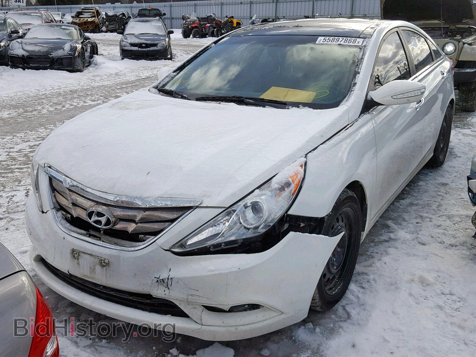 2012 HYUNDAI SONATA - VIN: 5NPEC4AC8CH381827 - Фото 2