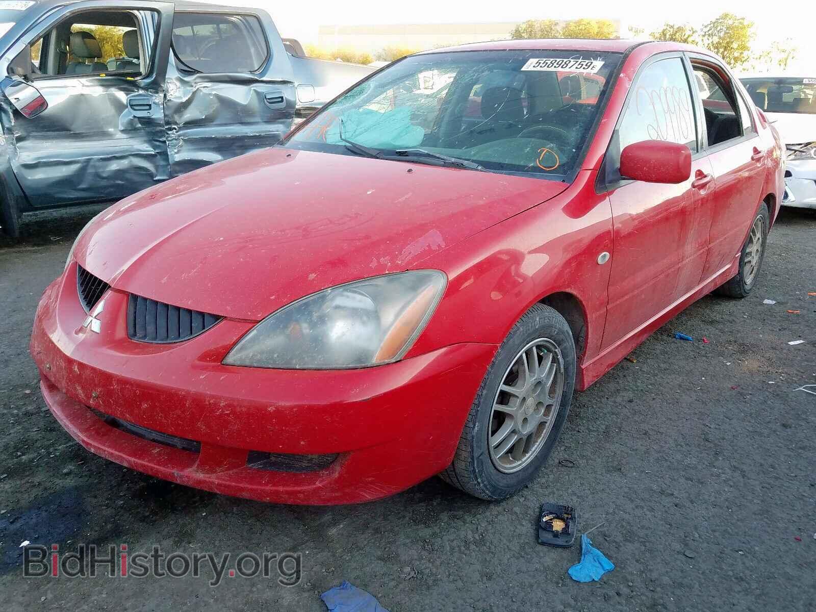2005 MITSUBISHI LANCER - VIN: JA3AJ86E65U042304 - Фото 2