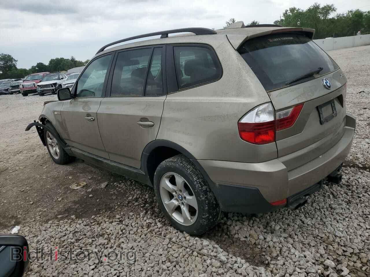 2007 BMW X3 - VIN: WBXPC93467WF08480 - Фото 2