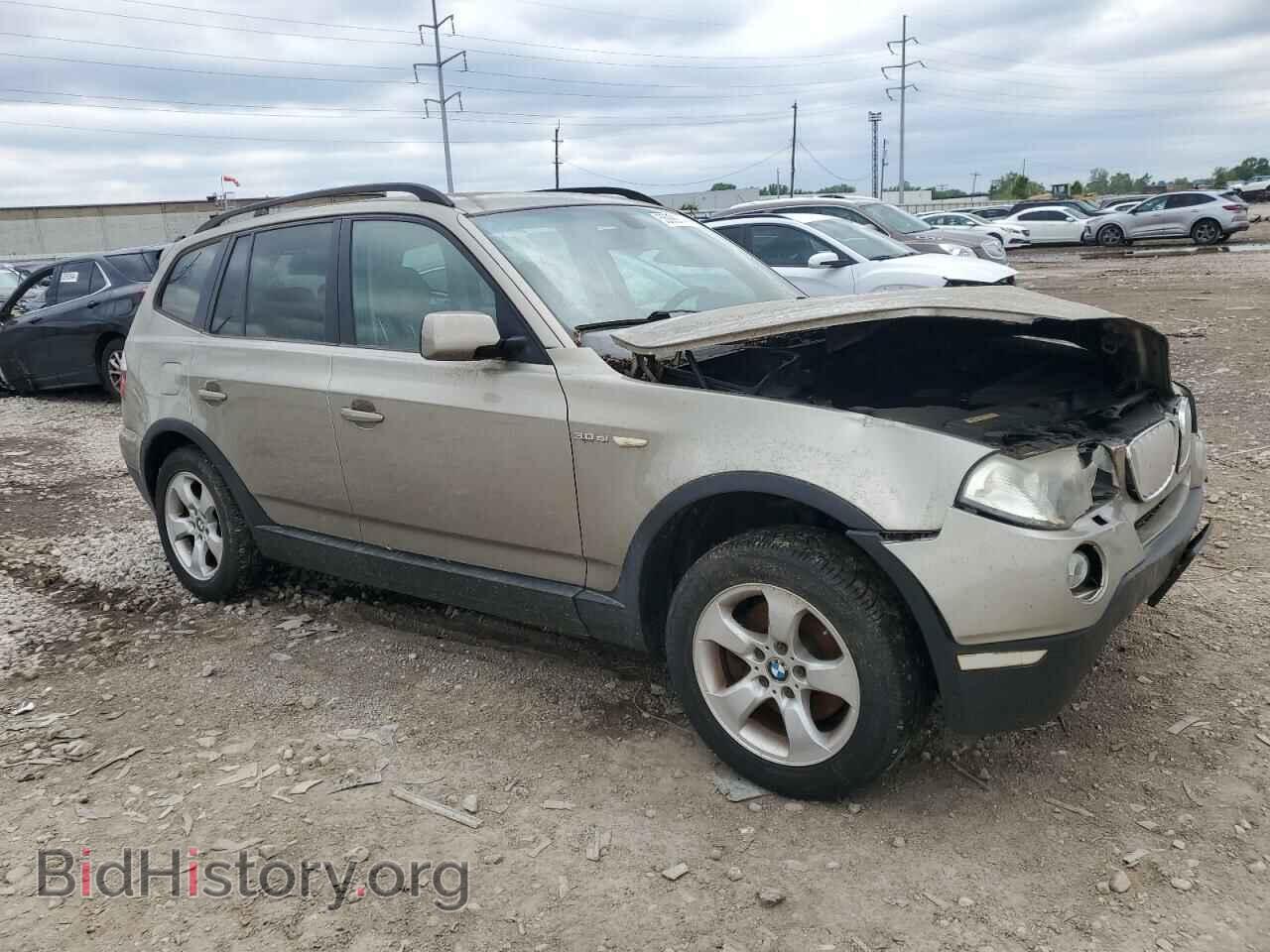 2007 BMW X3 - VIN: WBXPC93467WF08480 - Фото 4