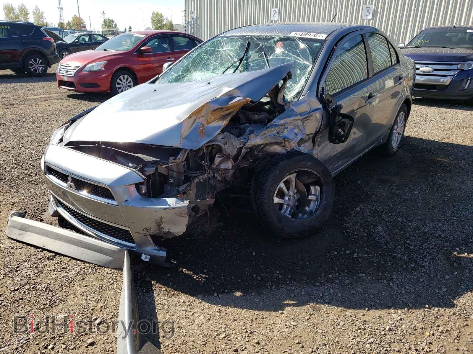 2013 MITSUBISHI LANCER - VIN: JA32V2FW7DU602666 - Фото 2
