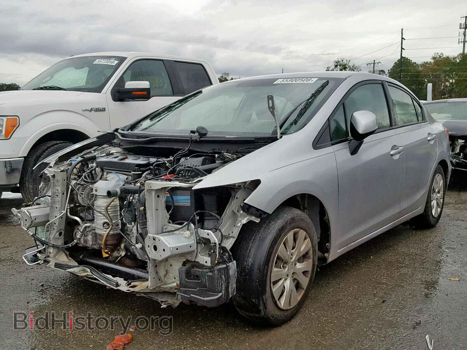 2012 HONDA CIVIC LX - VIN: 19XFB2F59CE081613 - Фото 2