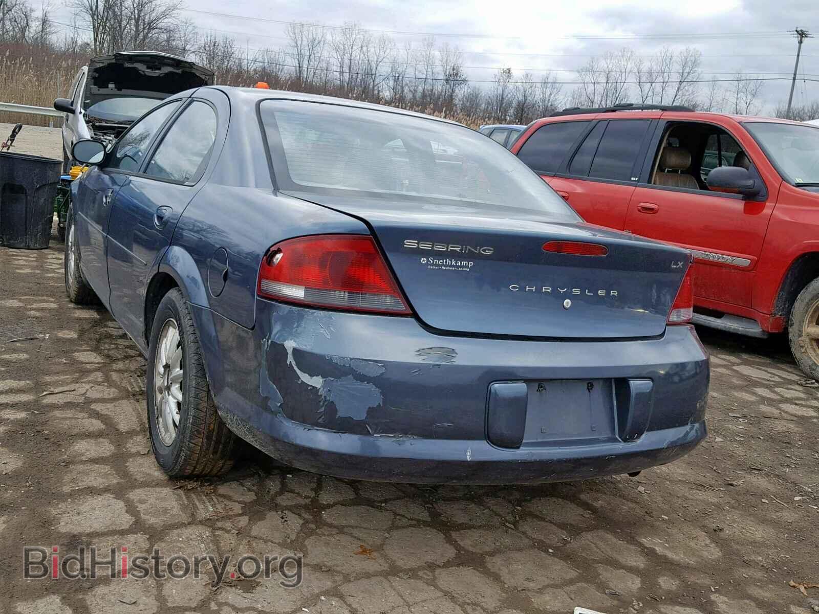 2003 CHRYSLER SEBRING - VIN: 1C3EL46X43N558213 - Photo 3