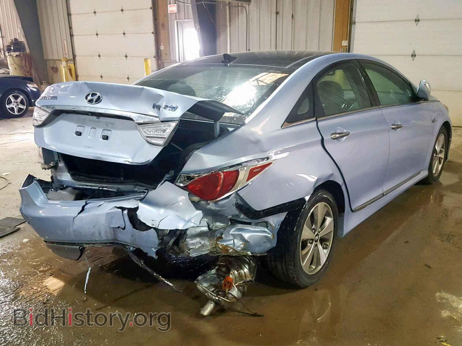 2012 HYUNDAI SONATA - VIN: KMHEC4A49CA036673 - Фото 4