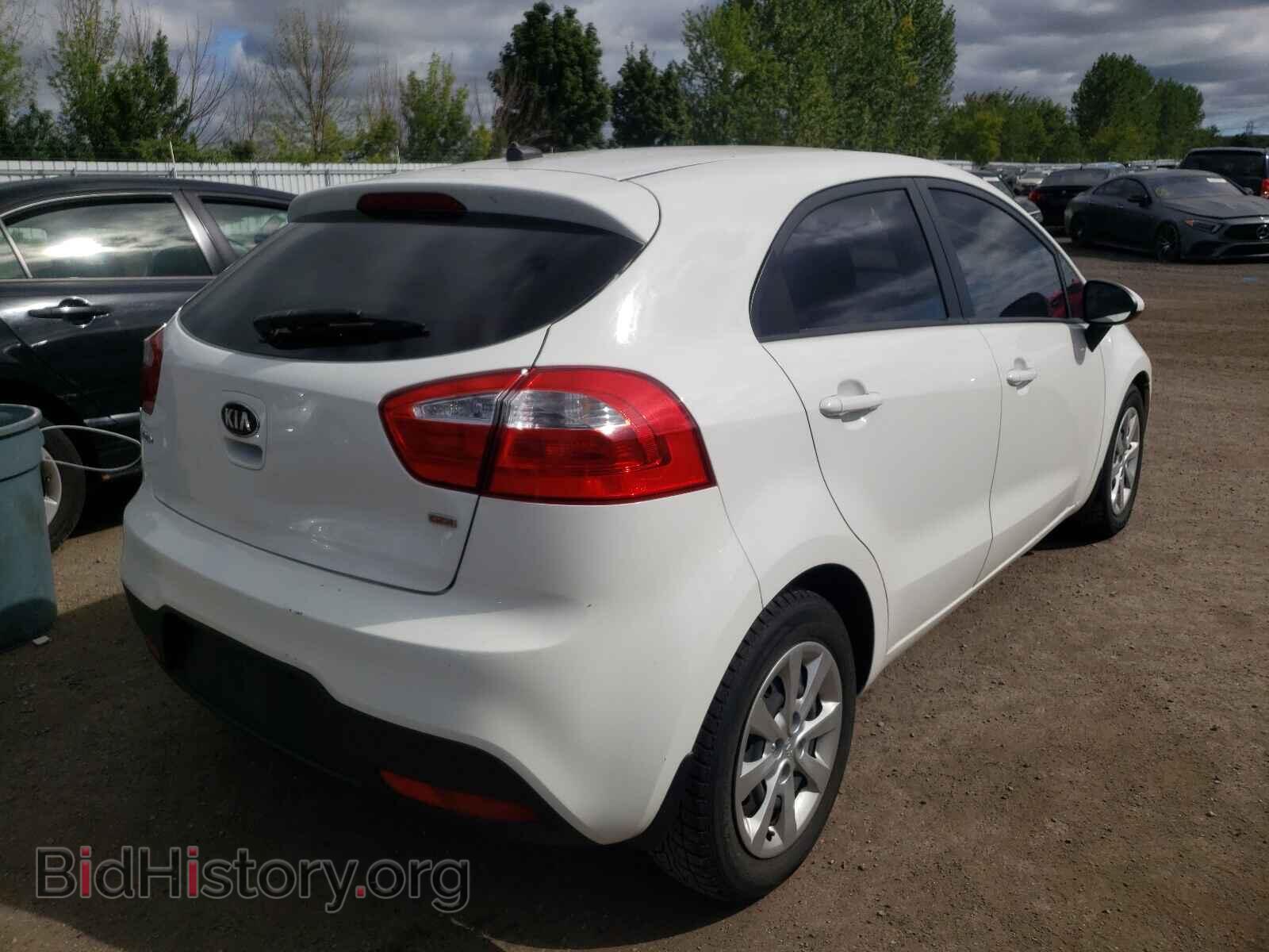 2013 KIA RIO - VIN: KNADM5A35D6874324 - Фото 4