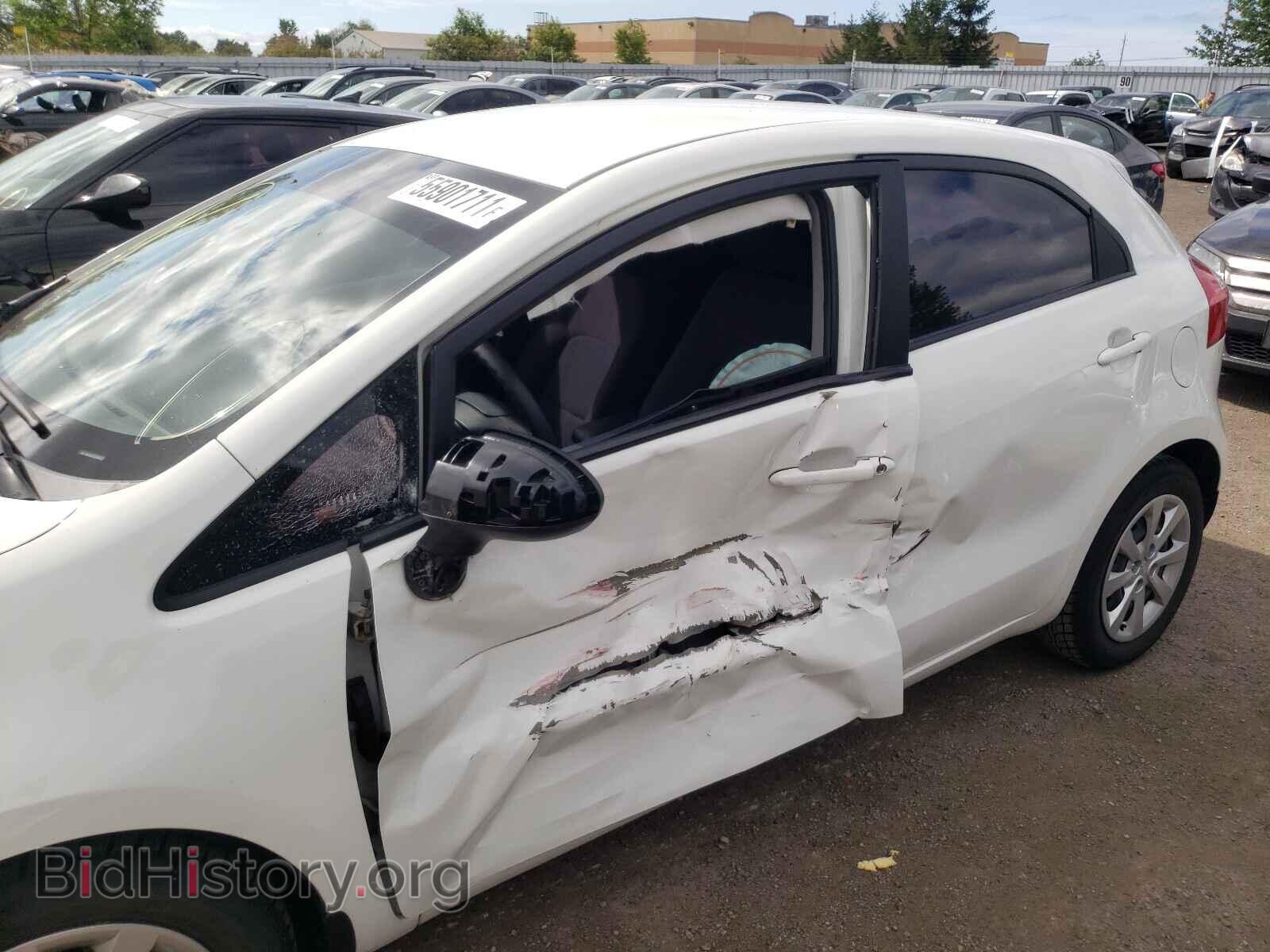 2013 KIA RIO - VIN: KNADM5A35D6874324 - Фото 9