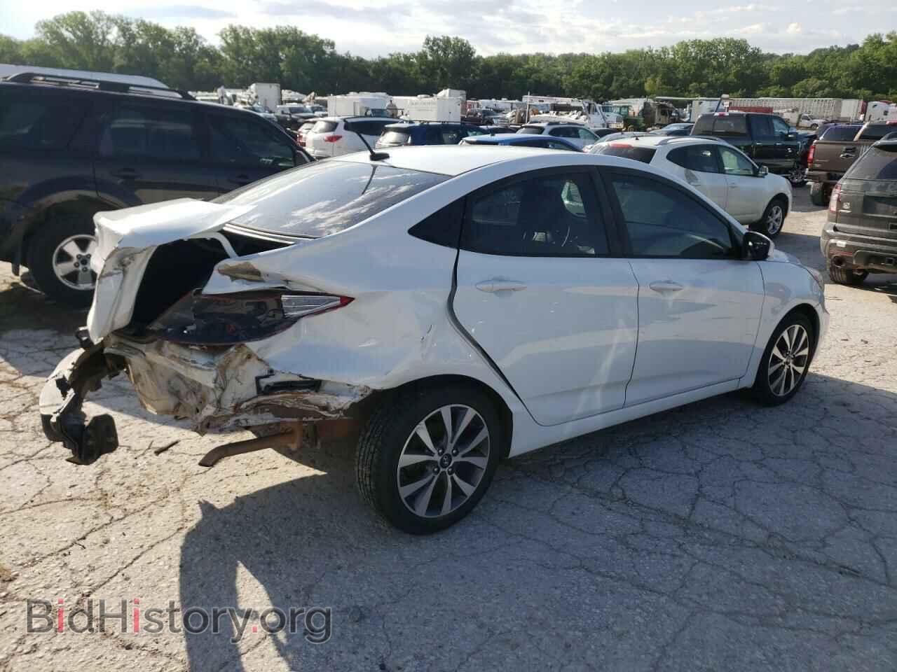 2017 HYUNDAI ACCENT - VIN: KMHCT4AE1HU379645 - Фото 3