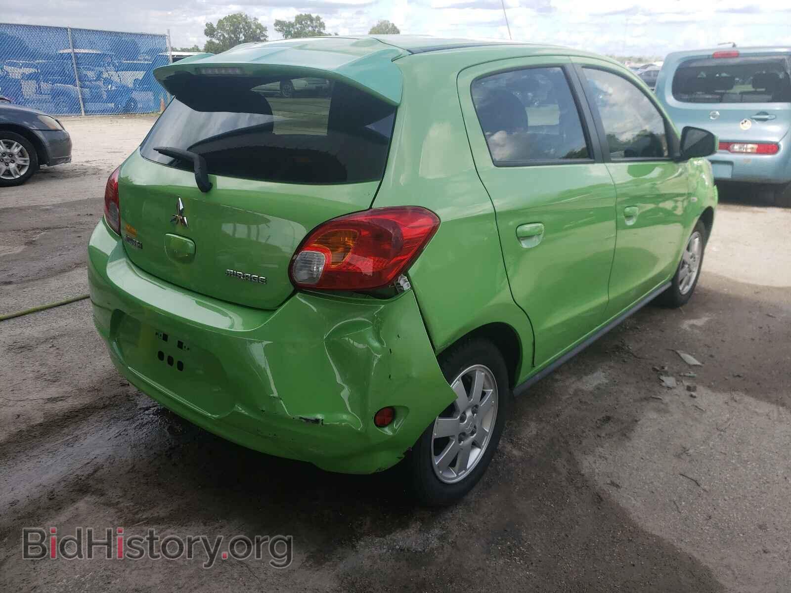 2014 MITSUBISHI MIRAGE - VIN: ML32A3HJ3EH003409 - Фото 4