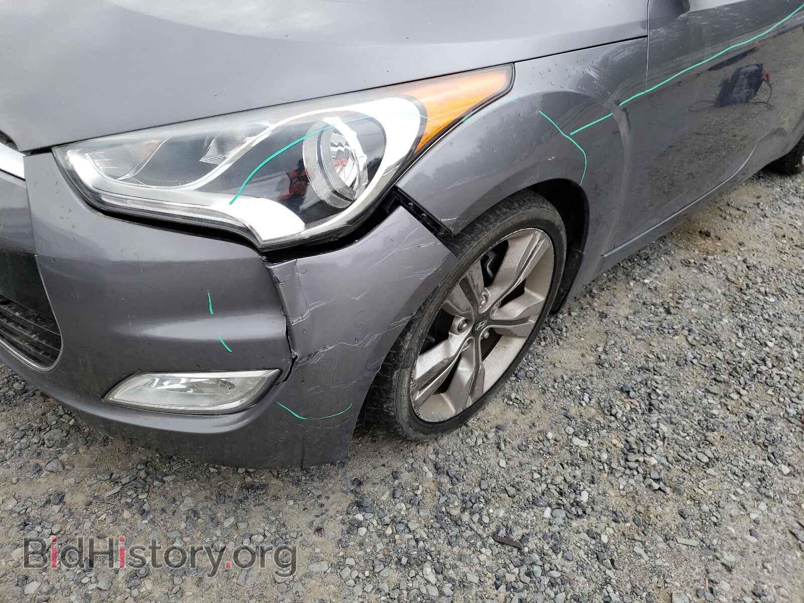 2012 HYUNDAI VELOSTER - VIN: KMHTC6AD1CU070303 - Фото 9