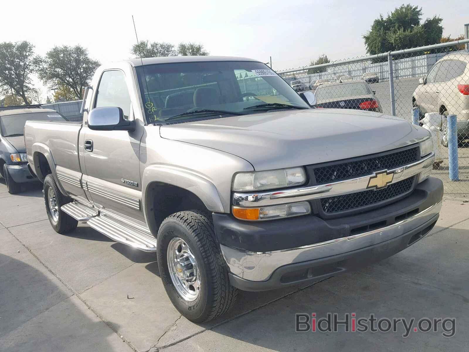 Photo 1GCHC24U72Z121397 - CHEVROLET SILVERADO 2002