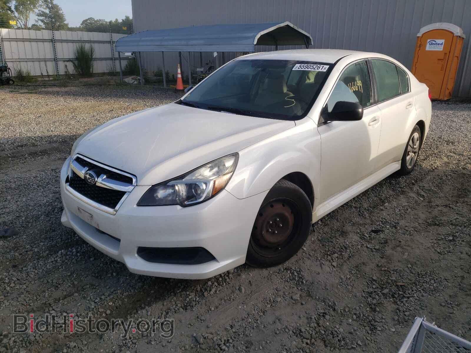 2013 SUBARU LEGACY - VIN: 4S3BMCA68D3025377 - Фото 2