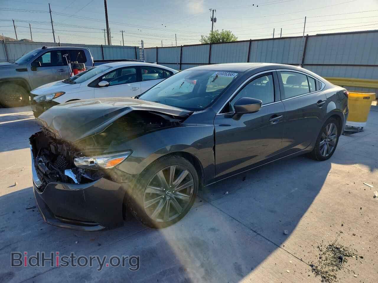 2019 Mazda 6 Touring (VIN JM1GL1VM7K1510043) — photo 1 of 13, Copart, damage: front end