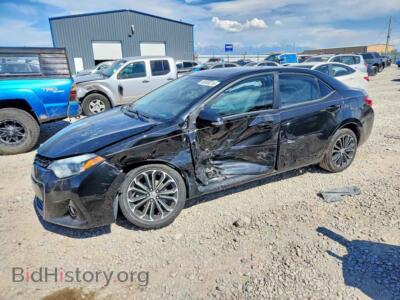 2014 Toyota COROLLA S Plus, black — VIN 2T1BURHE3EC204001, Copart