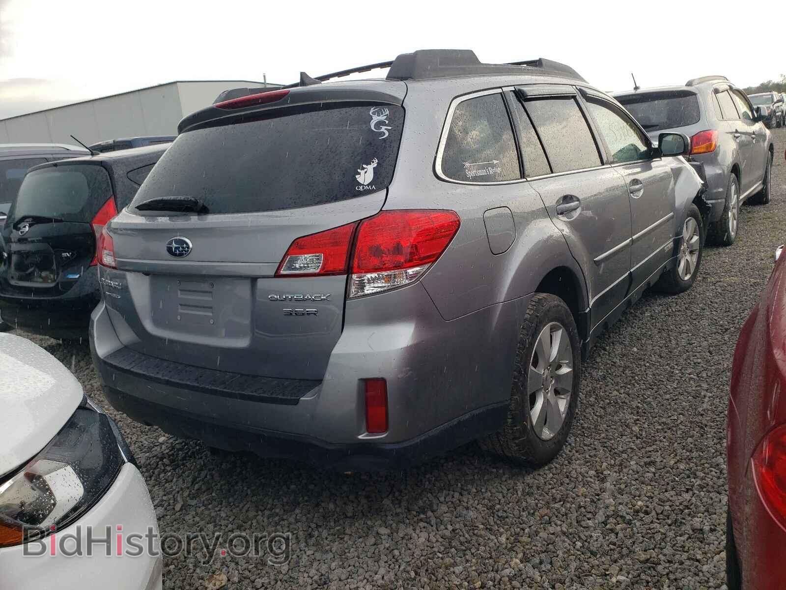 2011 SUBARU OUTBACK - VIN: 4S4BRDLC6B2387006 - Фото 4