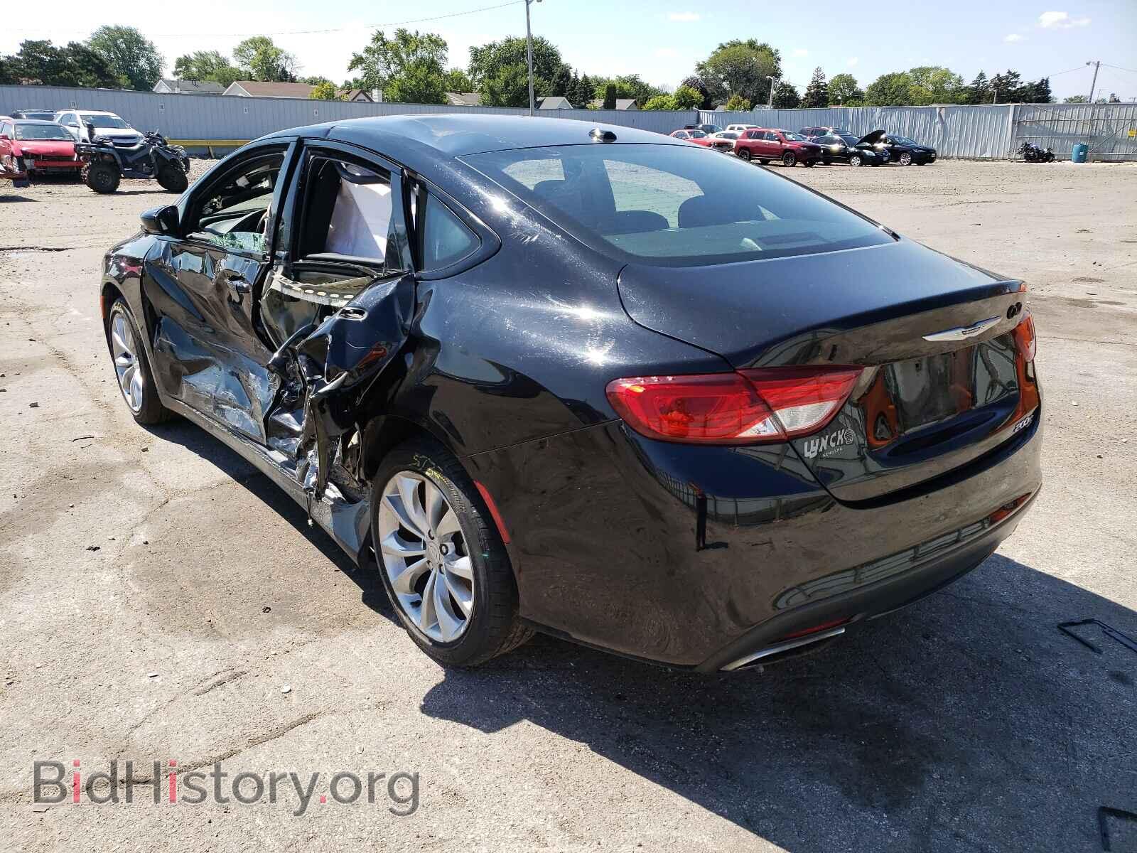 2015 CHRYSLER 200 - VIN: 1C3CCCBB6FN726644 - Фото 3