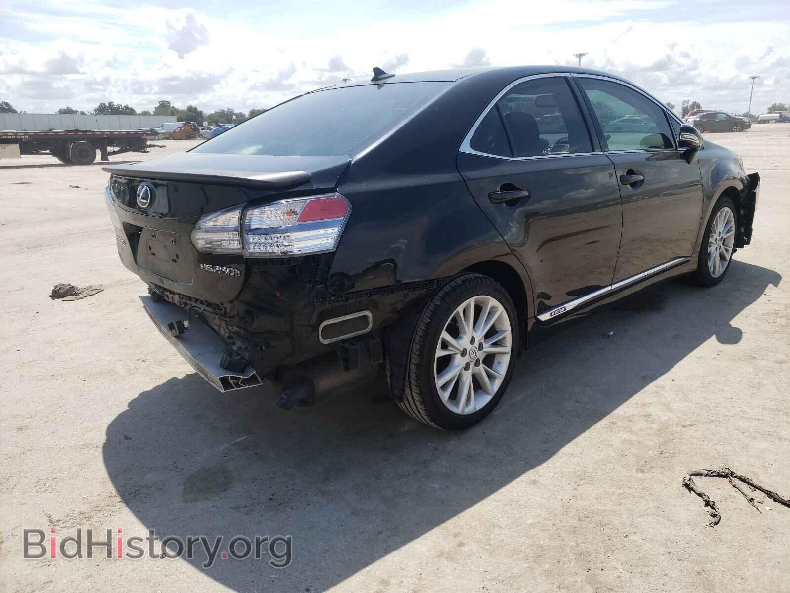 2010 LEXUS HS - VIN: JTHBB1BA0A2010076 - Фото 4