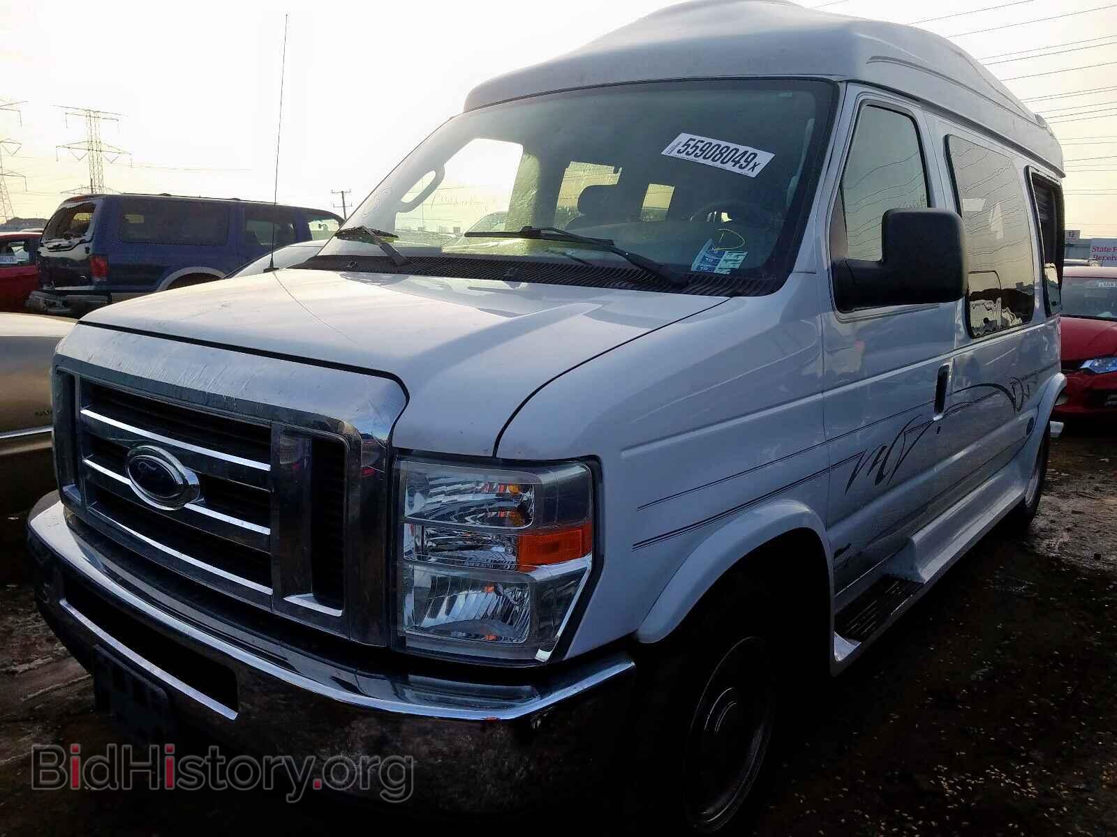 2008 FORD ECONOLINE - VIN: 1FDNE14L38DB10056 - Фото 2