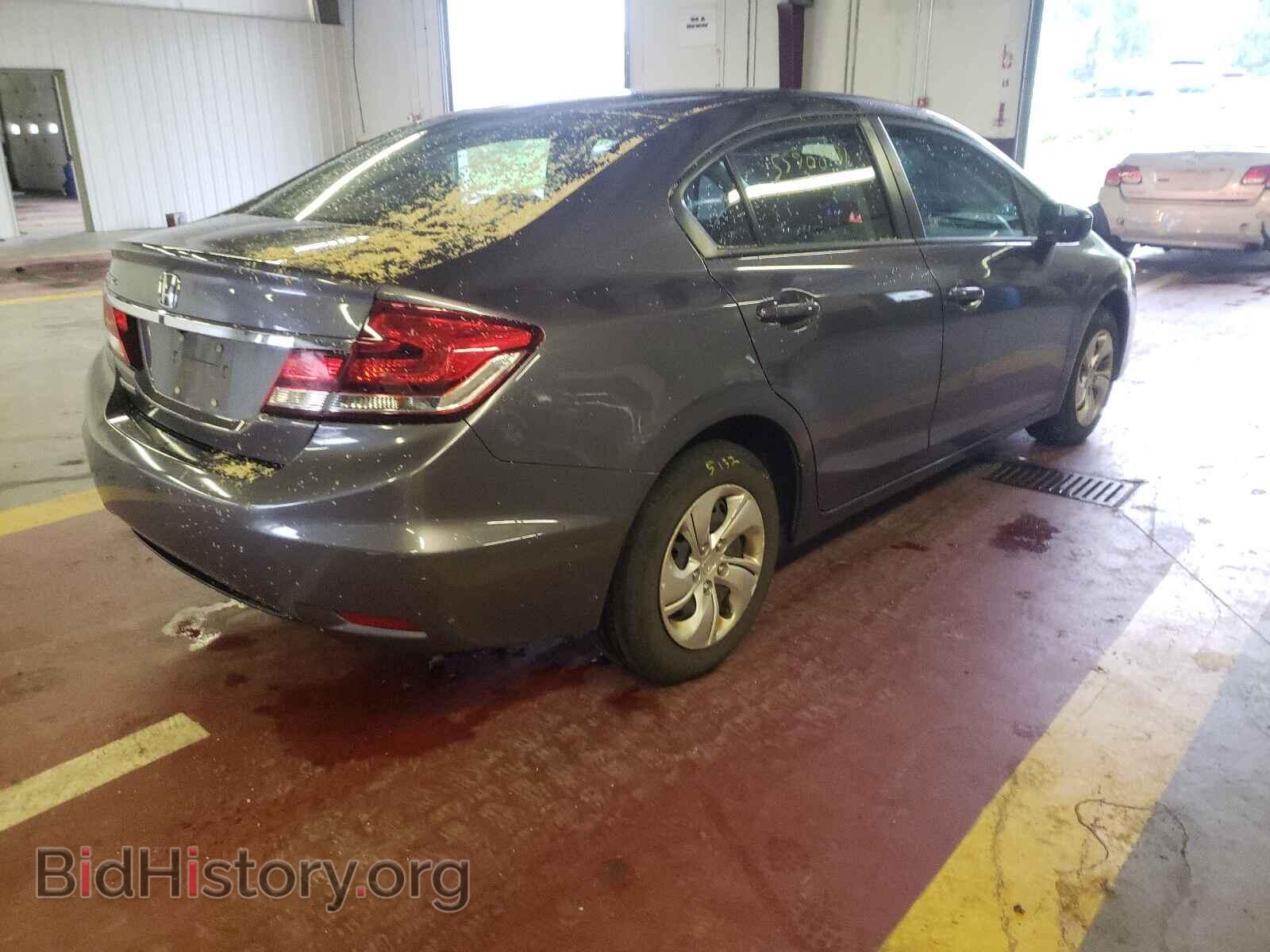2014 HONDA CIVIC - VIN: 19XFB2F52EE221469 - Фото 4