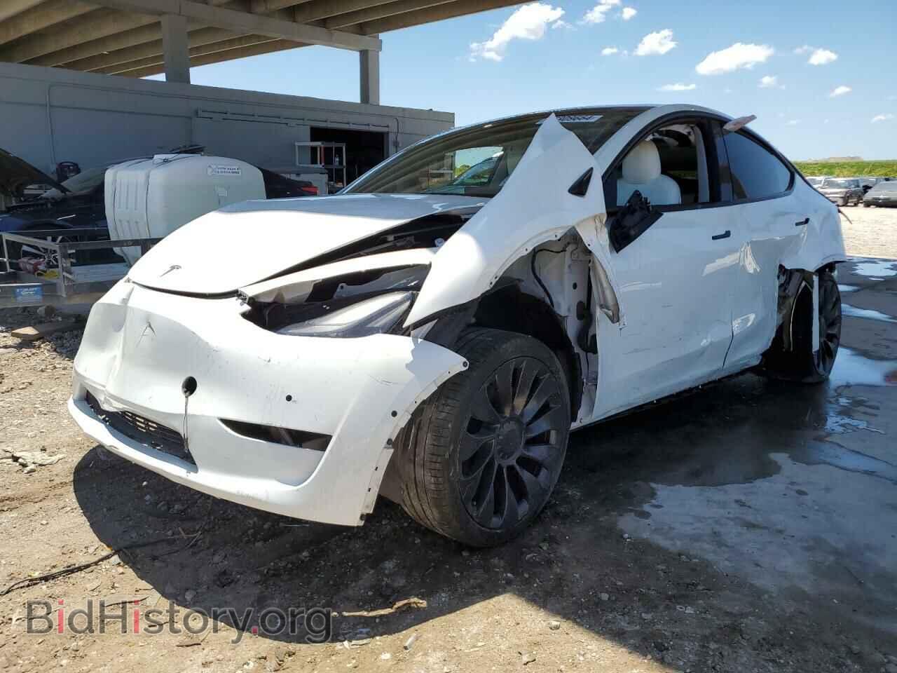 Photo 5YJYGDEF2MF252651 - TESLA MODEL Y 2021