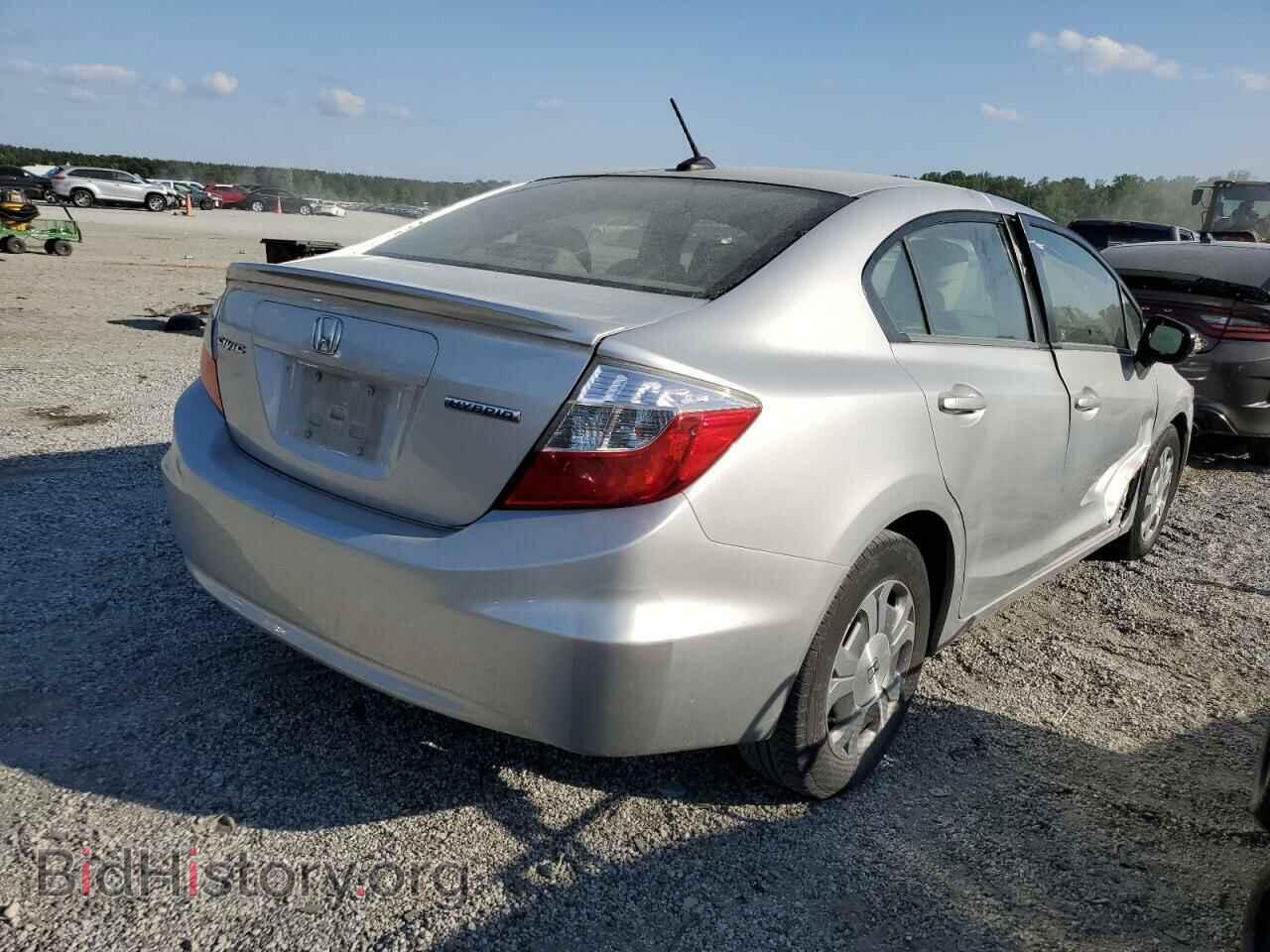 2012 HONDA CIVIC - VIN: JHMFB4F20CS005579 - Фото 3