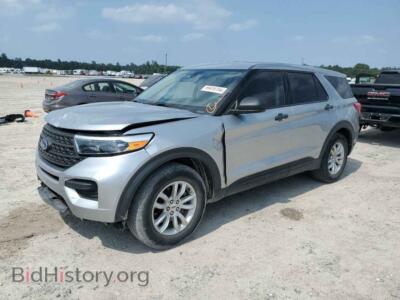 2021 Ford EXPLORER, серебристый — VIN 1FMSK7BH2MGB59822, Copart