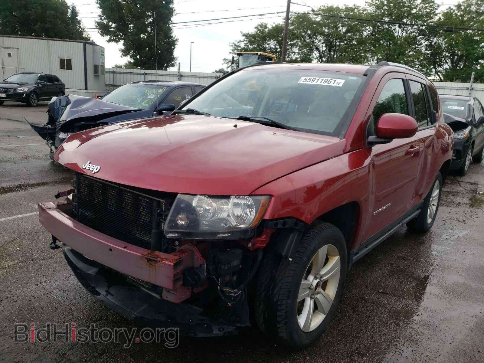 2014 JEEP COMPASS - VIN: 1C4NJCEB7ED564369 - Фото 2
