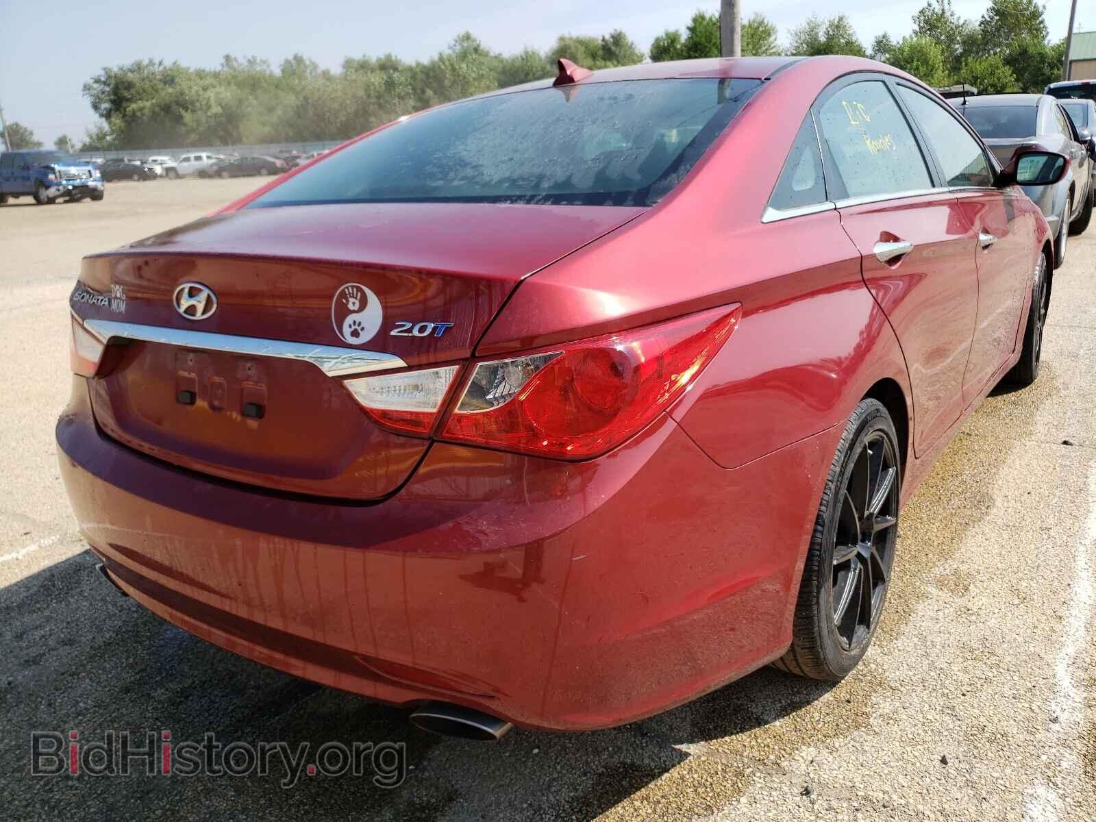 2012 HYUNDAI SONATA - VIN: 5NPEC4AB7CH445766 - Фото 4