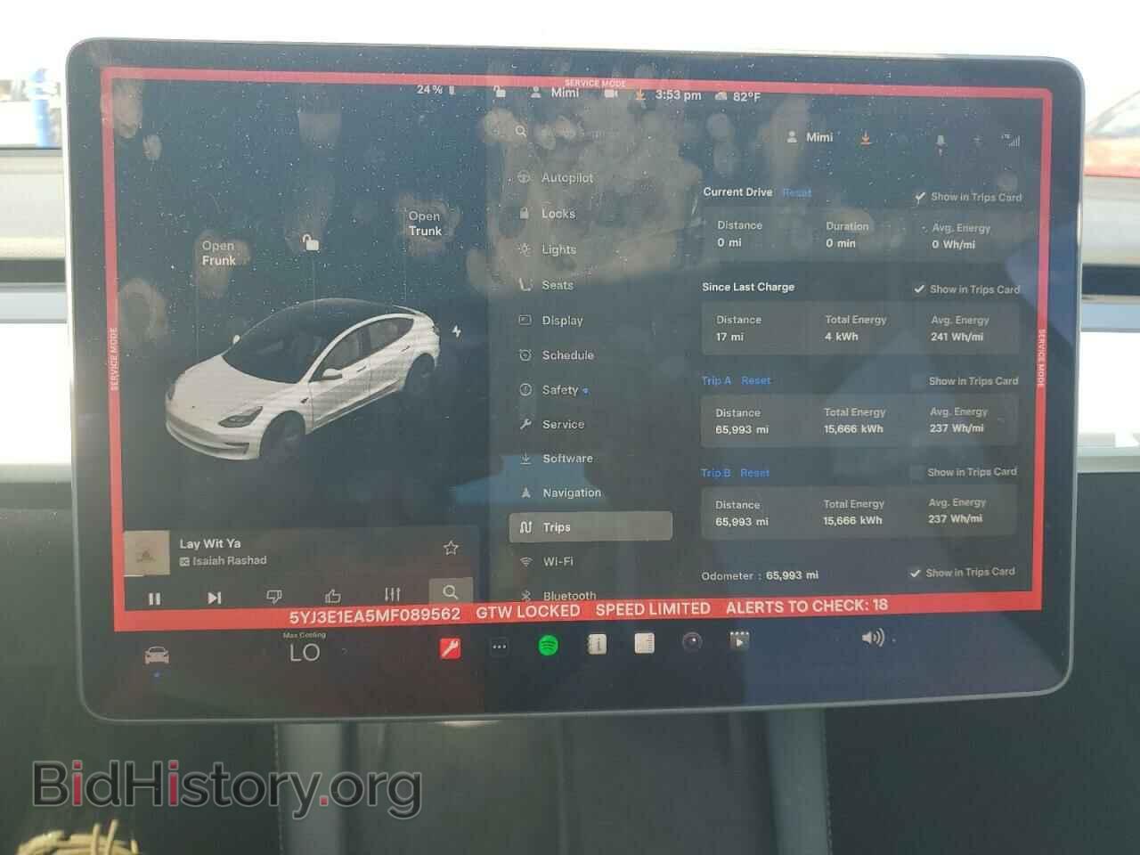 2021 TESLA MODEL 3 - VIN: 5YJ3E1EA5MF089562 - Фото 9