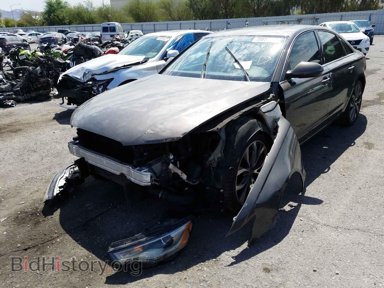 2013 AUDI A6 - VIN: WAUGFAFC7DN155803 - Photo 2
