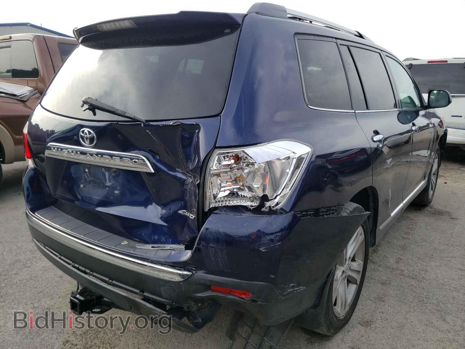 2012 TOYOTA HIGHLANDER - VIN: 5TDDK3EH7CS095458 - Фото 4