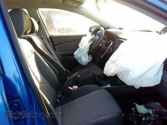 2011 Kia RIO BASE (VIN KNADH4B38B6730342) — фото 5 из 10