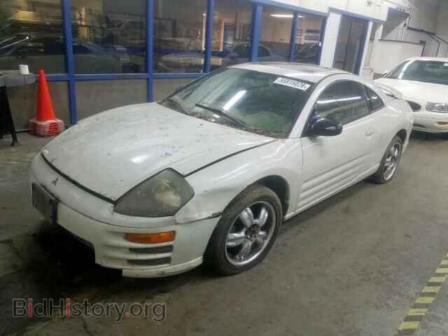2001 MITSUBISHI ECLIPSE - VIN: 4A3AC44G71E163644 - Фото 2