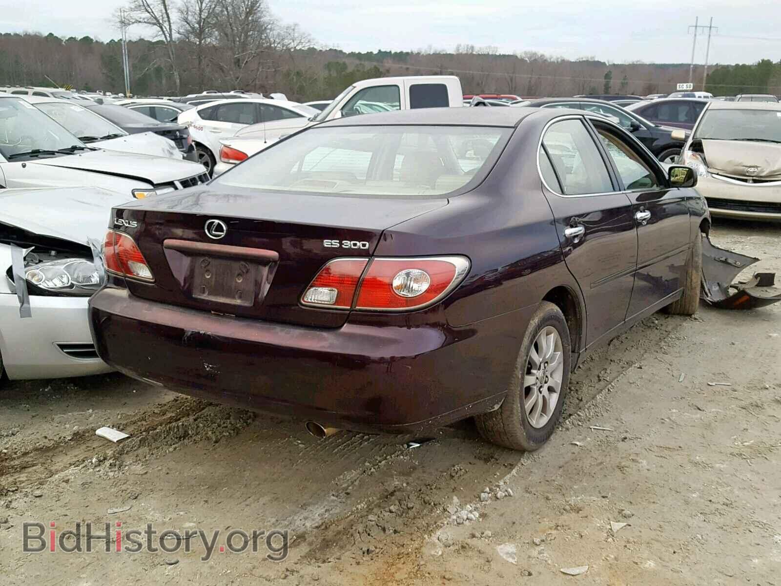 2002 LEXUS ES300 - VIN: JTHBF30G120058075 - Фото 4