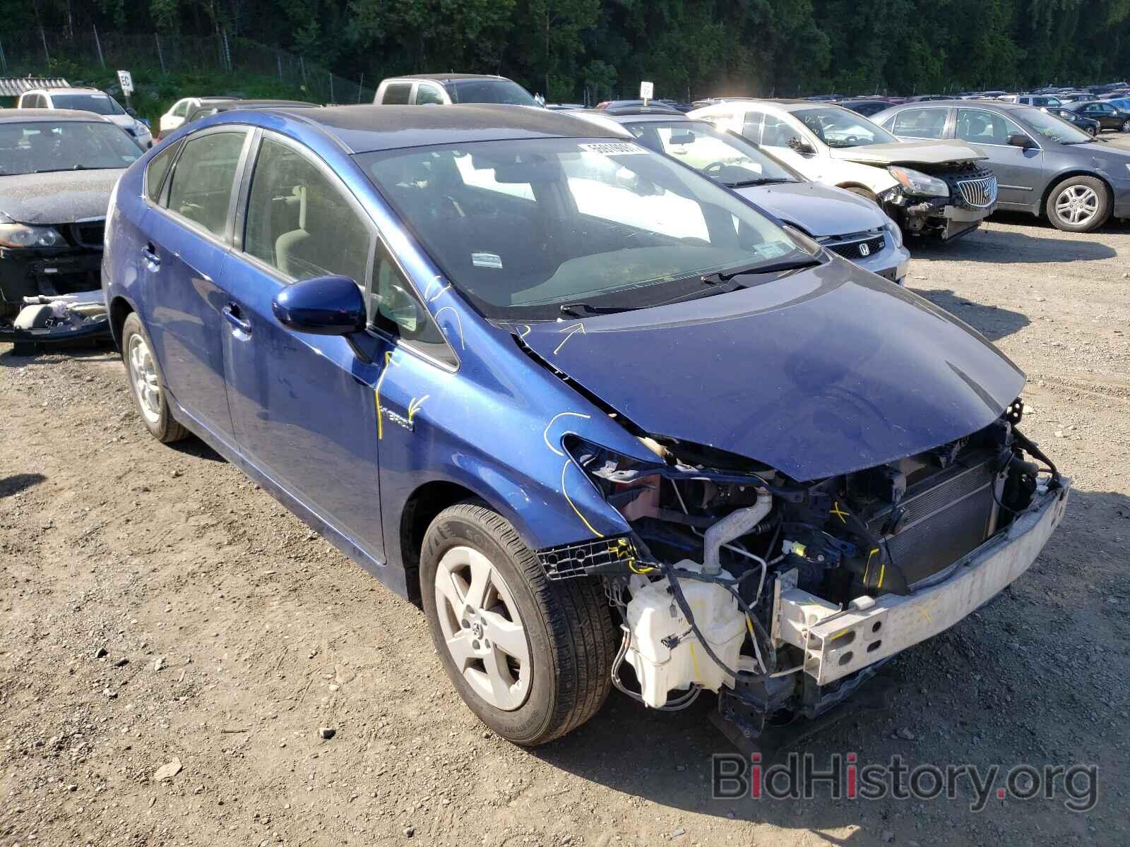 Photo JTDKN3DU3B5321545 - TOYOTA PRIUS 2011