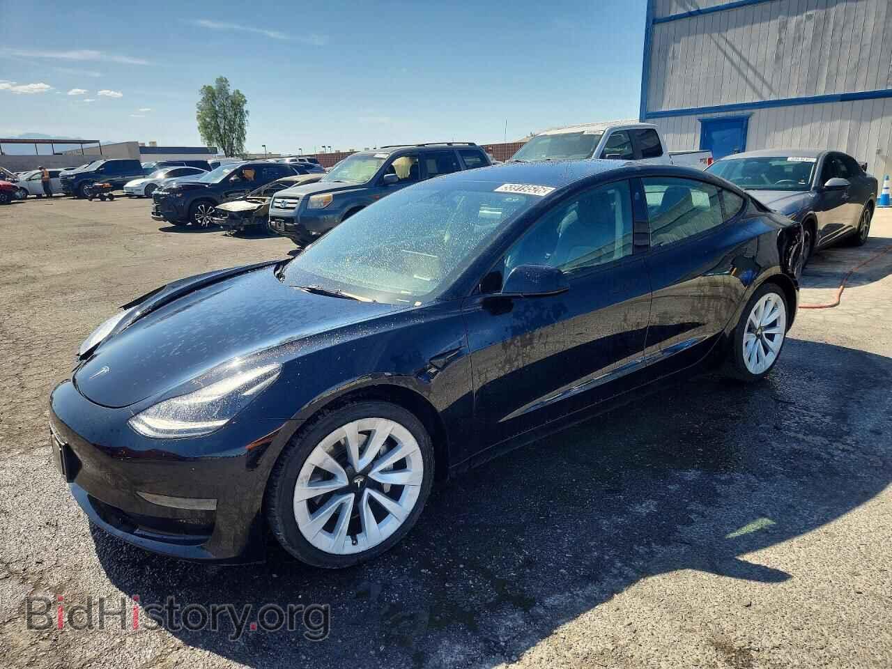 Фотография 5YJ3E1EA4NF286594 - TESLA MODEL 3 2022