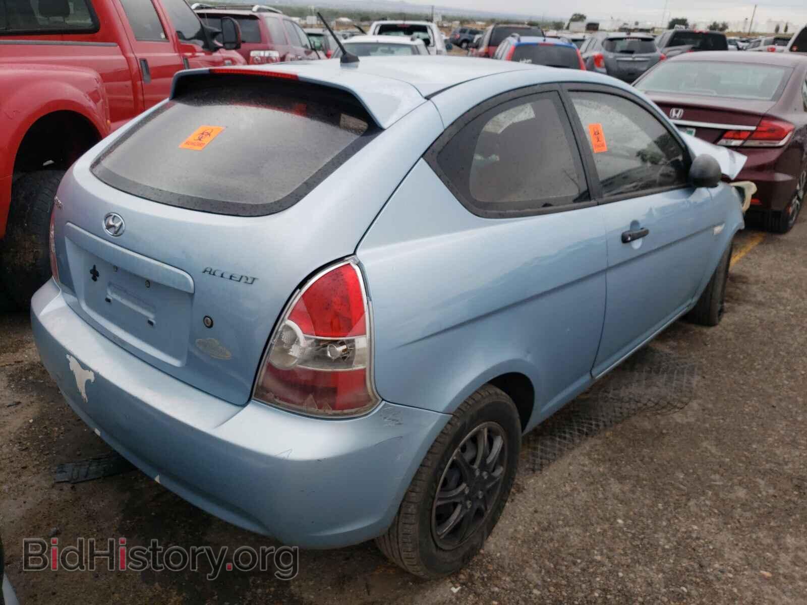 2007 HYUNDAI ACCENT - VIN: KMHCM36C37U003672 - Фото 4