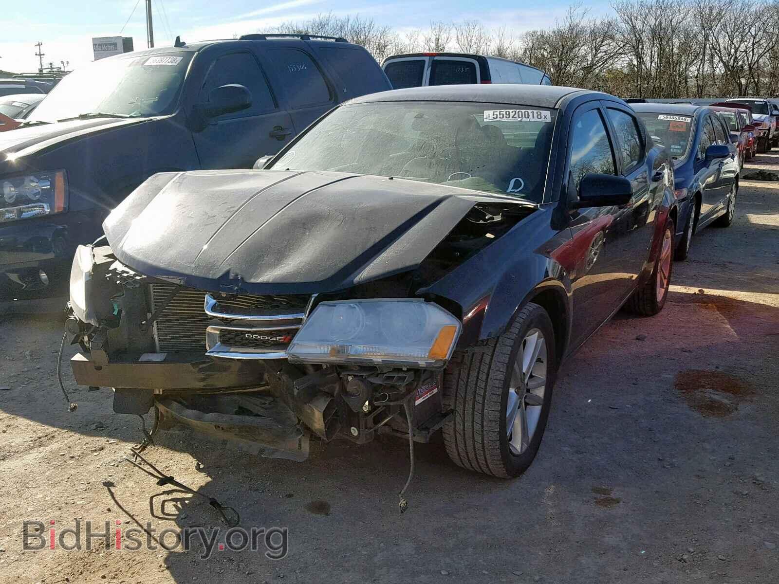 2012 DODGE AVENGER - VIN: 1C3CDZEG2CN316295 - Фото 2