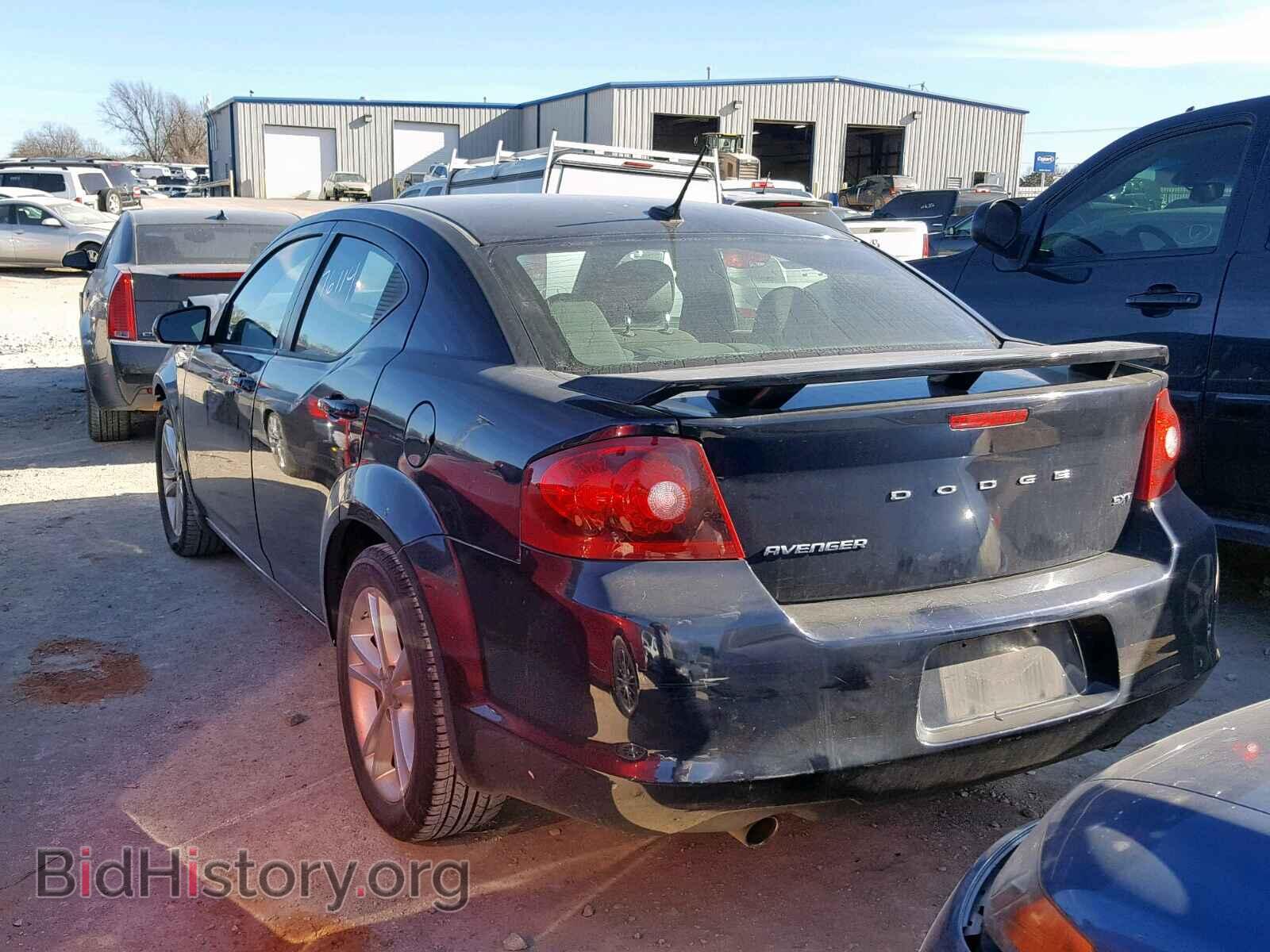 2012 DODGE AVENGER - VIN: 1C3CDZEG2CN316295 - Фото 3