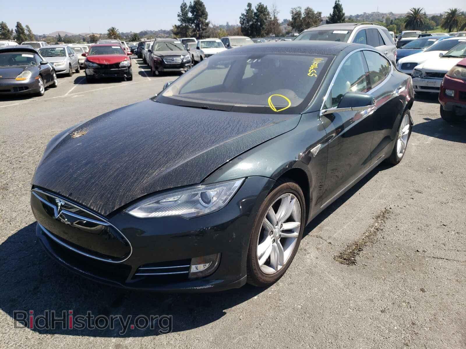 2013 TESLA MODEL S - VIN: 5YJSA1CN4DFP07256 - Фото 2
