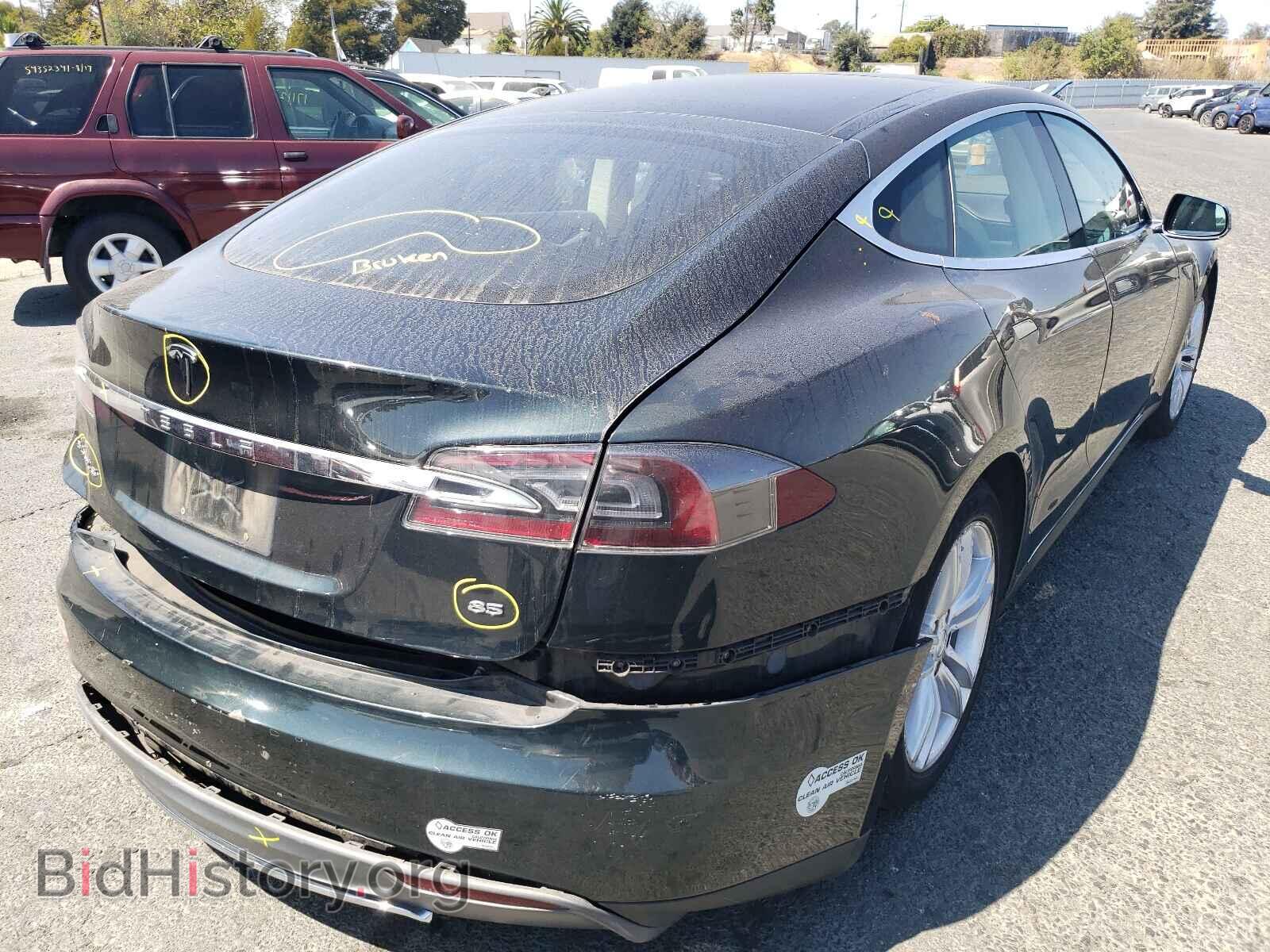 2013 TESLA MODEL S - VIN: 5YJSA1CN4DFP07256 - Фото 4