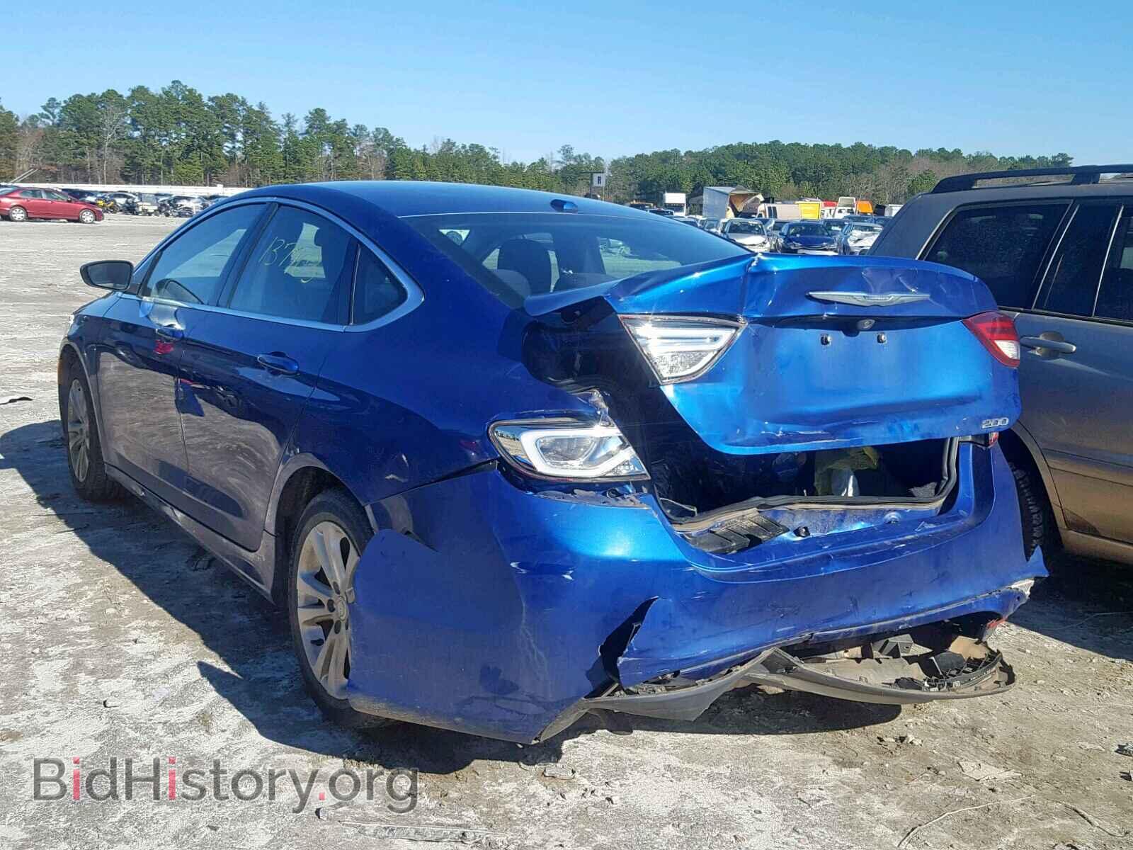 2015 CHRYSLER 200 - VIN: 1C3CCCAB4FN603166 - Фото 3