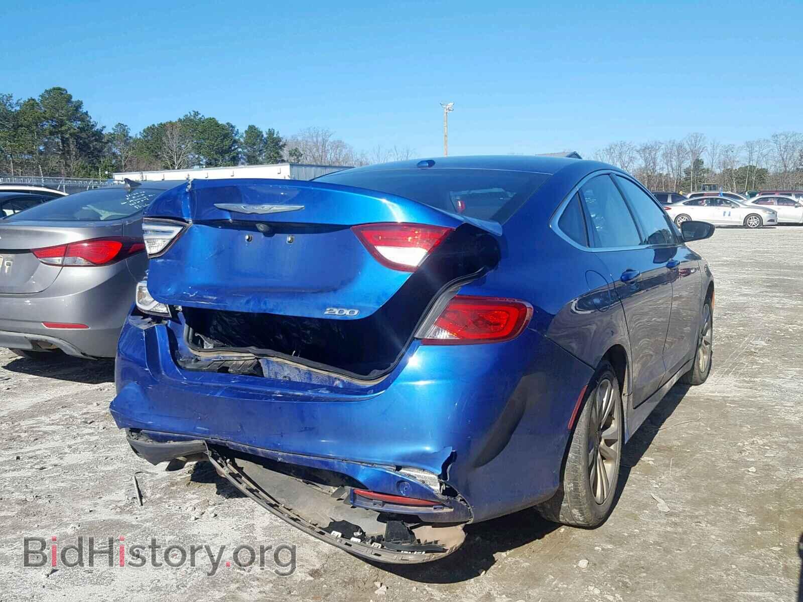 2015 CHRYSLER 200 - VIN: 1C3CCCAB4FN603166 - Фото 4