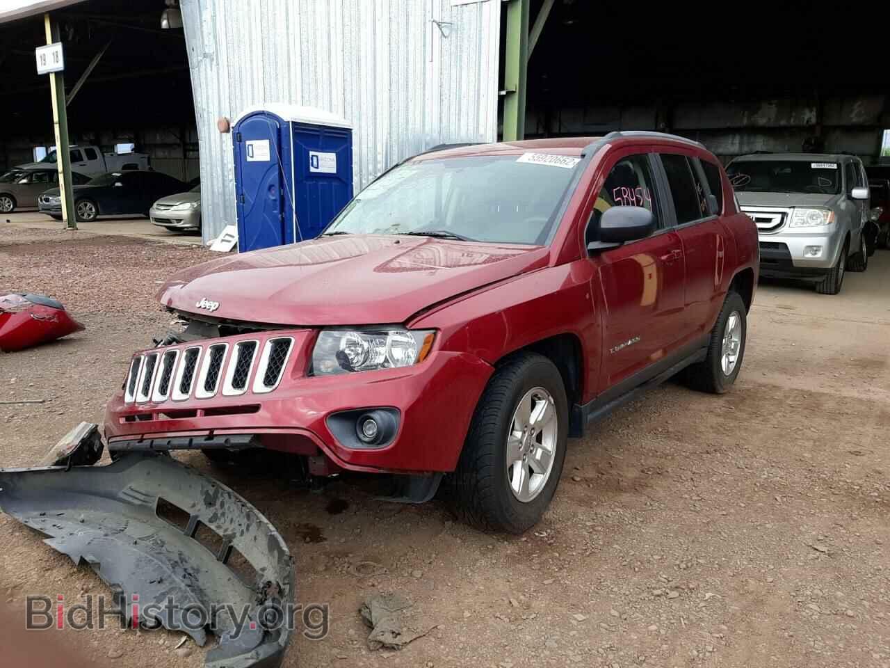2015 JEEP COMPASS - VIN: 1C4NJCBAXFD313214 - Фото 2