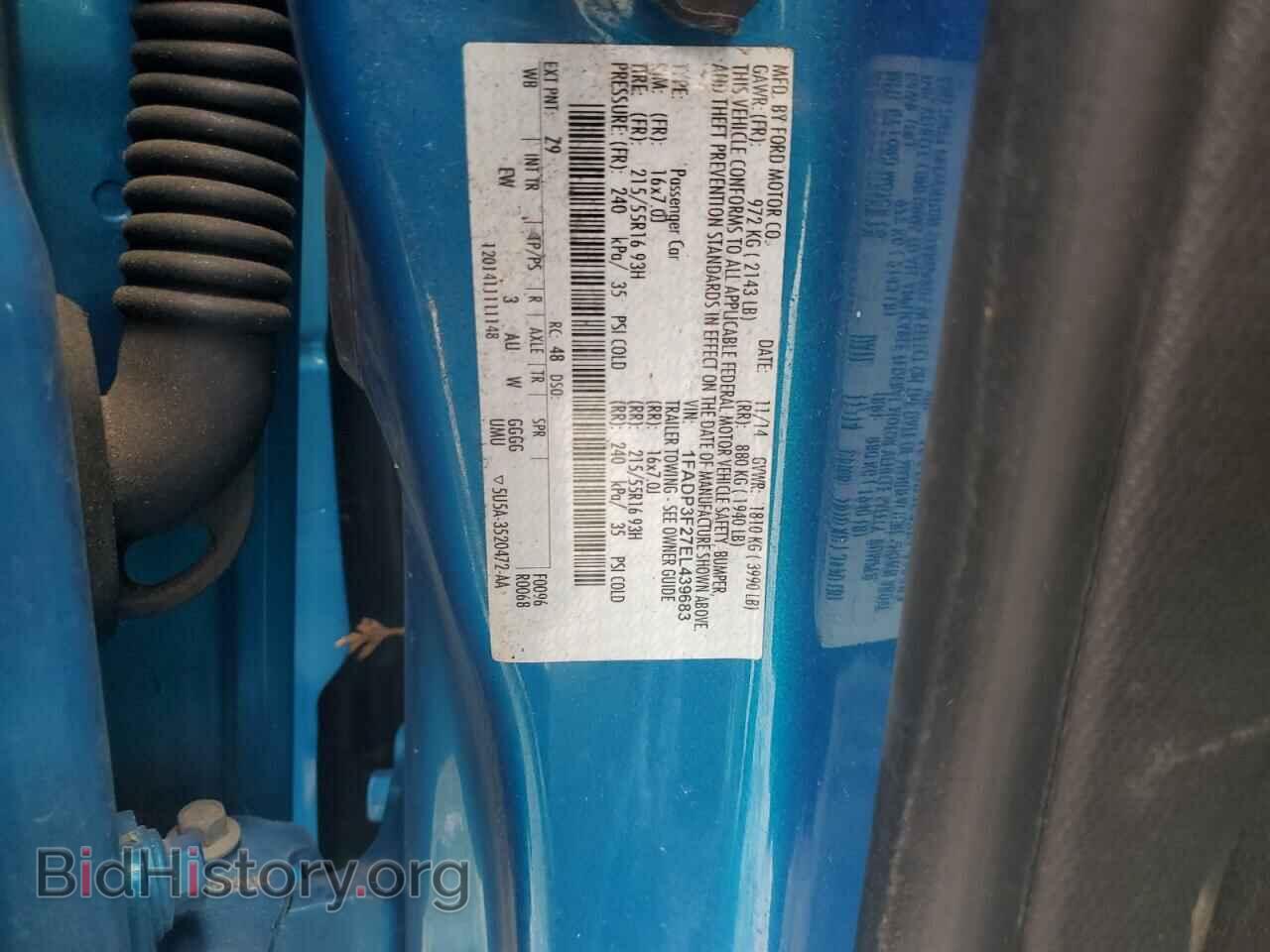 2014 FORD FOCUS - VIN: 1FADP3F27EL439683 - Photo 13