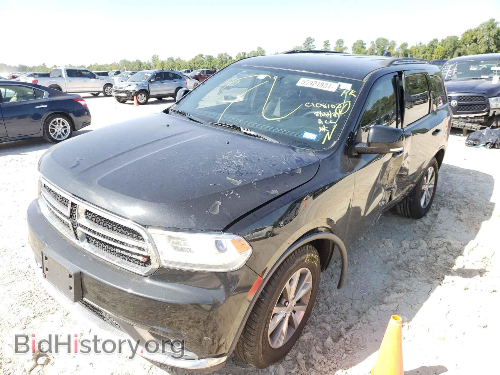 2015 DODGE DURANGO - VIN: 1C4RDHDGXFC222098 - Фото 2