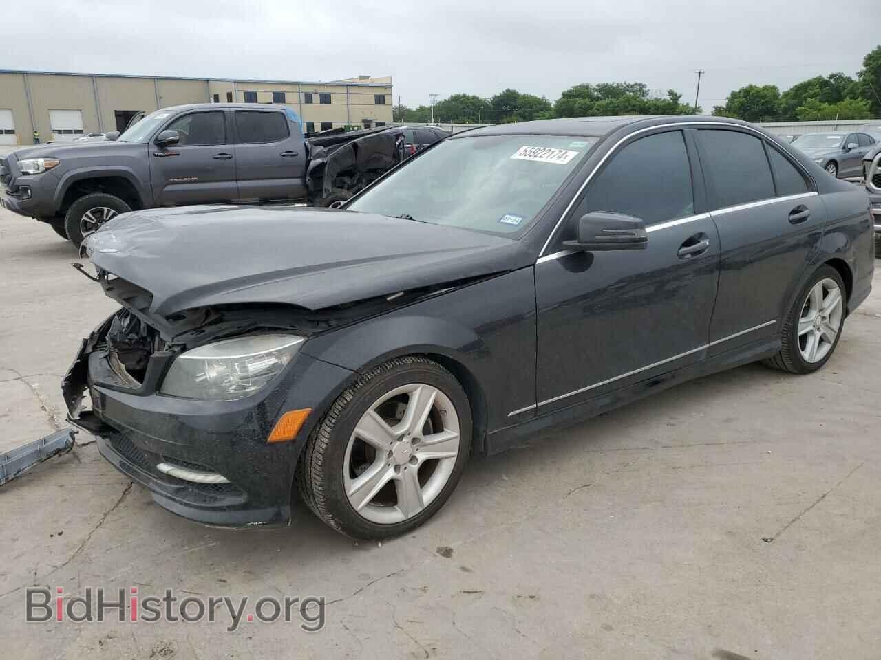 Photo WDDGF5EB2BA515539 - MERCEDES-BENZ C-CLASS 2011