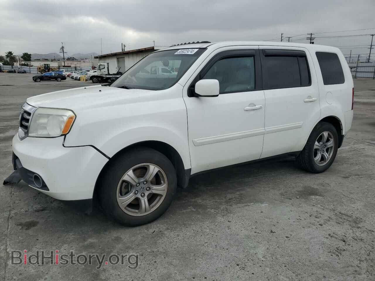 Photo 5FNYF3H59CB021180 - HONDA PILOT 2012