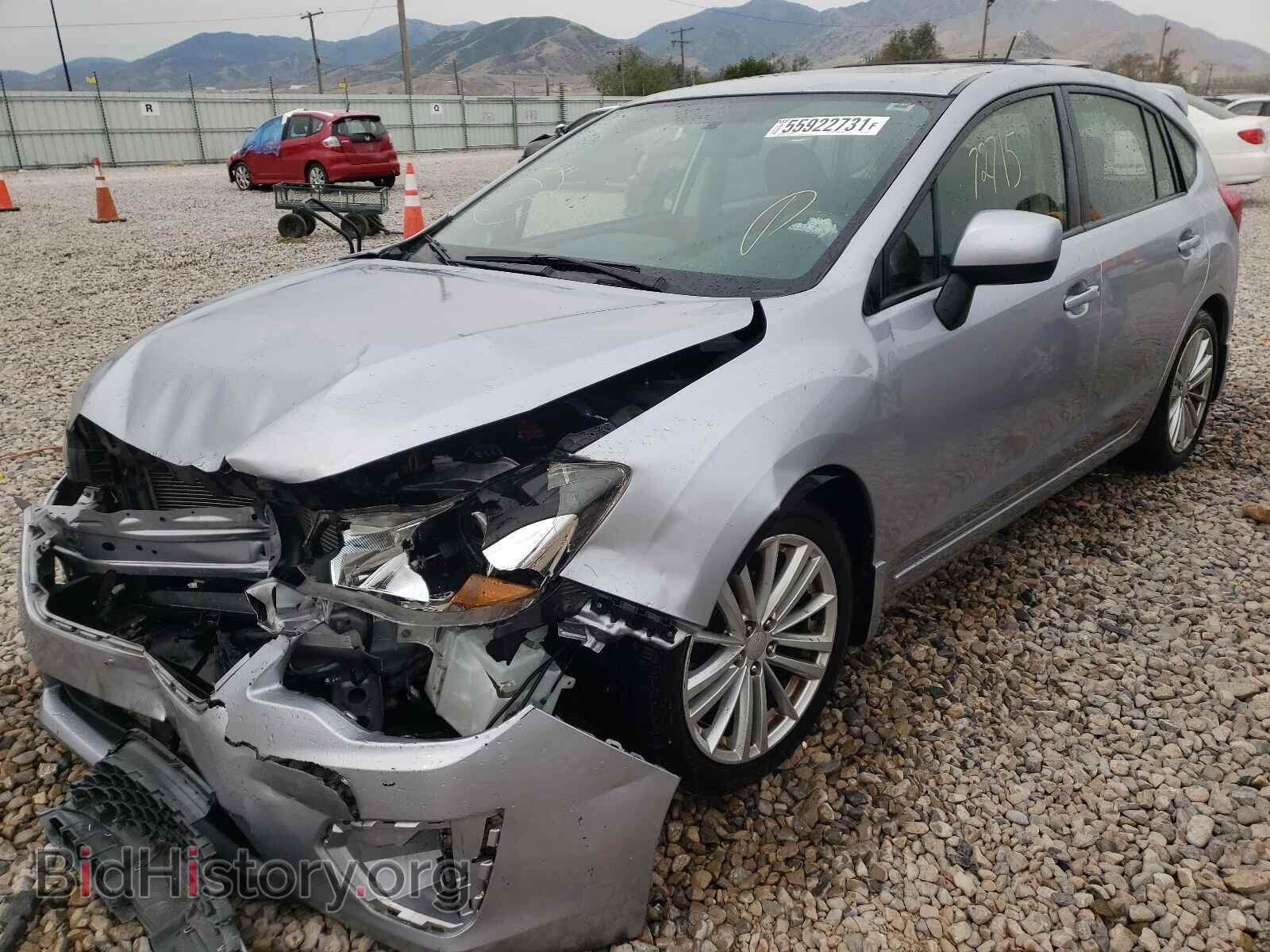 2012 SUBARU IMPREZA - VIN: JF1GPAF63CH236942 - Фото 2