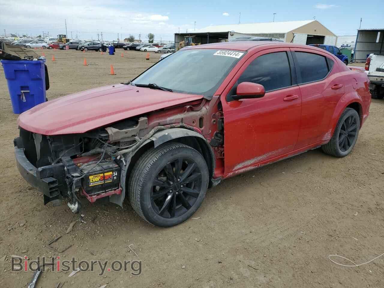 Фотография 1C3CDZCB0EN149347 - DODGE AVENGER 2014